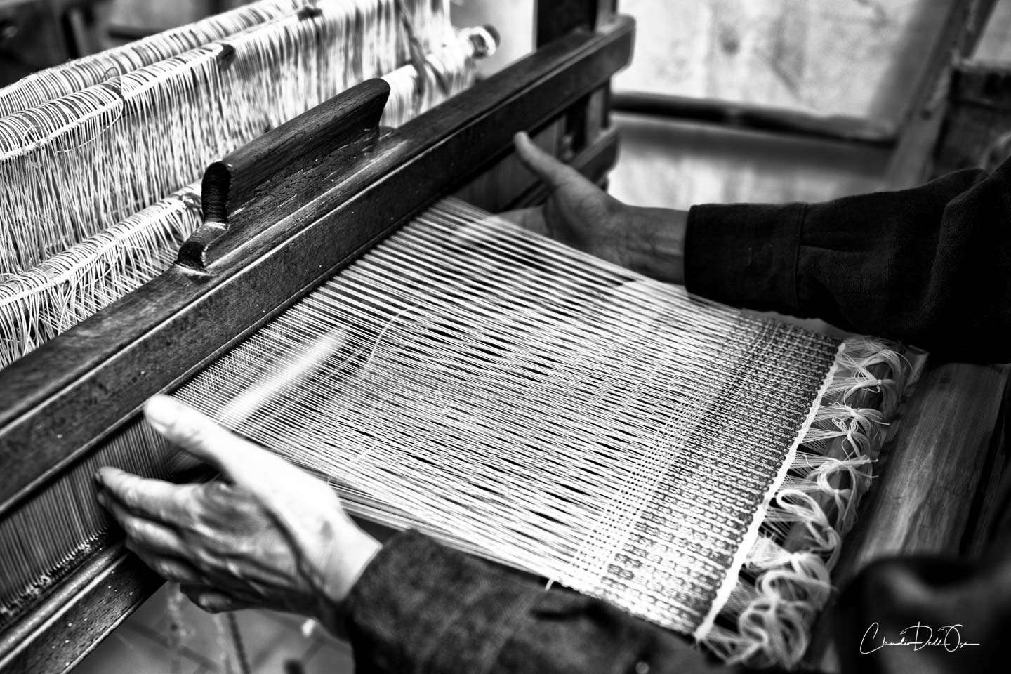 Weaving claudio dell'osa ph